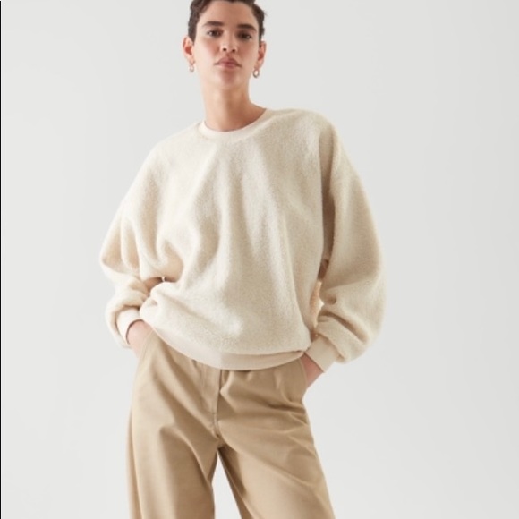 COS Sweaters - COS Oversized Teddy Knit Sweater